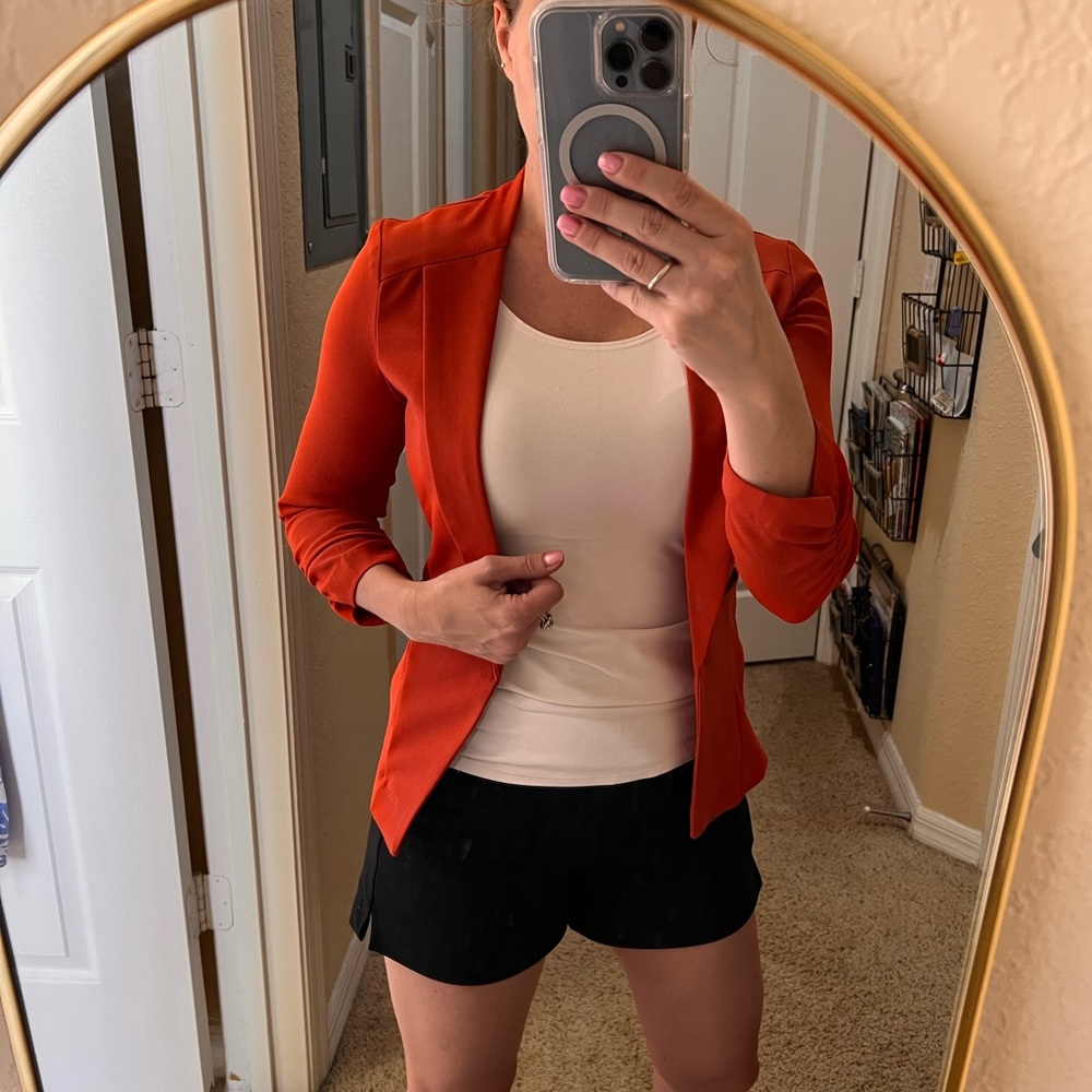 Brand New Blazer/Jacket burnt orange - Picture 2 of 5